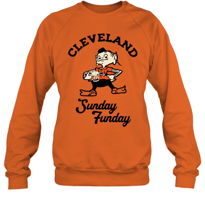 Ben Axelrod Cleveland Browns Elf Sunday Funday Sweatshirt