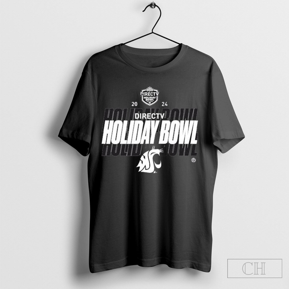 Washington State Cougars 2024 Directv Holiday Bowl T Shirt Sweater