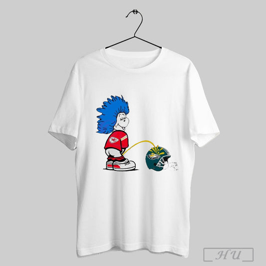 Thing One Kansas City Chiefs Piss On Philadelphia Eagles 2025 Shirt Sweatshirt