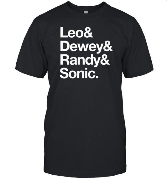 Ben Schwartz Leo Dewey Randy Sonic Shirt