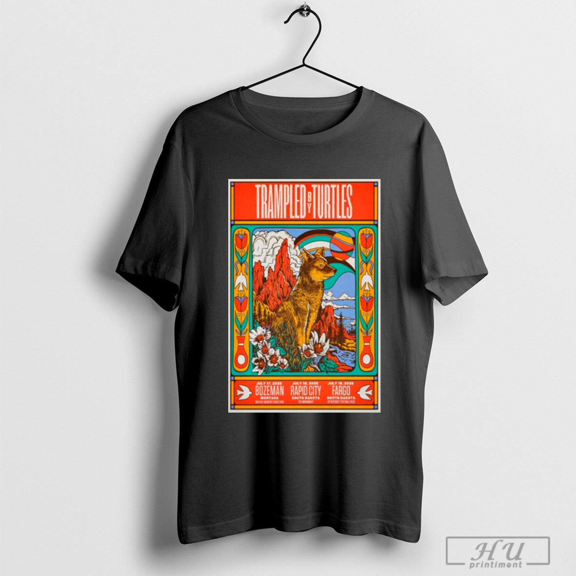 Trampled By Turtles Jul 17 2025 Bozeman Mt Poster T Shirt Sweatshirt Poster
