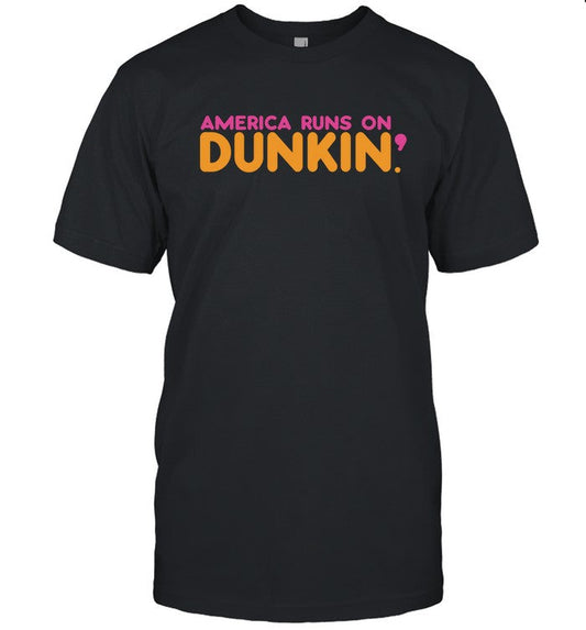 Ben Affleck, Jennifer Lopez America Runs On Dunkin Shirt