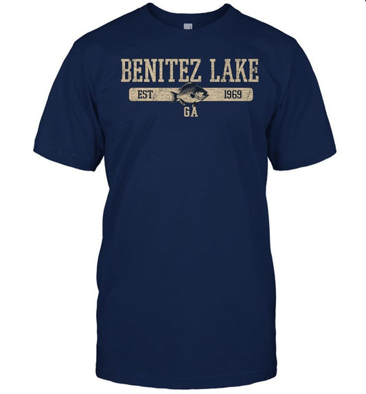 Benitez Lake Est 1969 GA T-Shirt