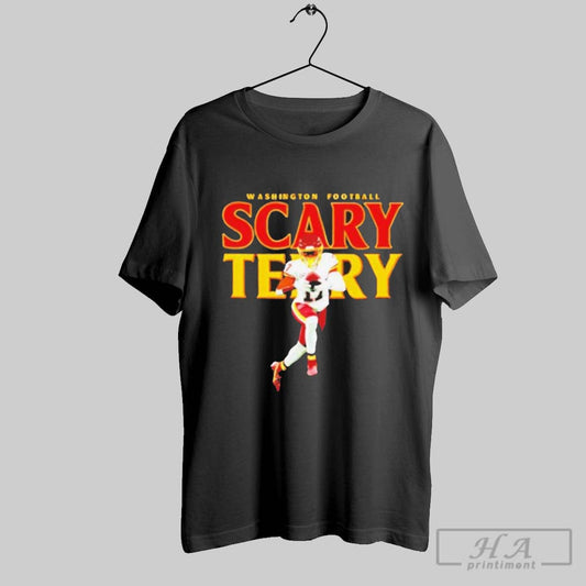 Washington Commanders Scary Terry Mclaurin Graphic Shirt
