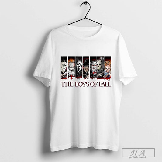 The Boys Of Fall Scary Horror Character Movie Halloween 2024 T-Shirts