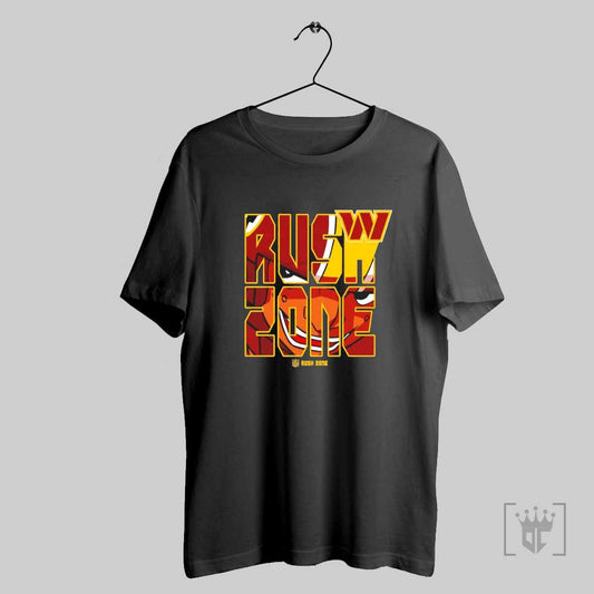 Washington Commanders Nfl Rush Zone Football Logo T Shirt