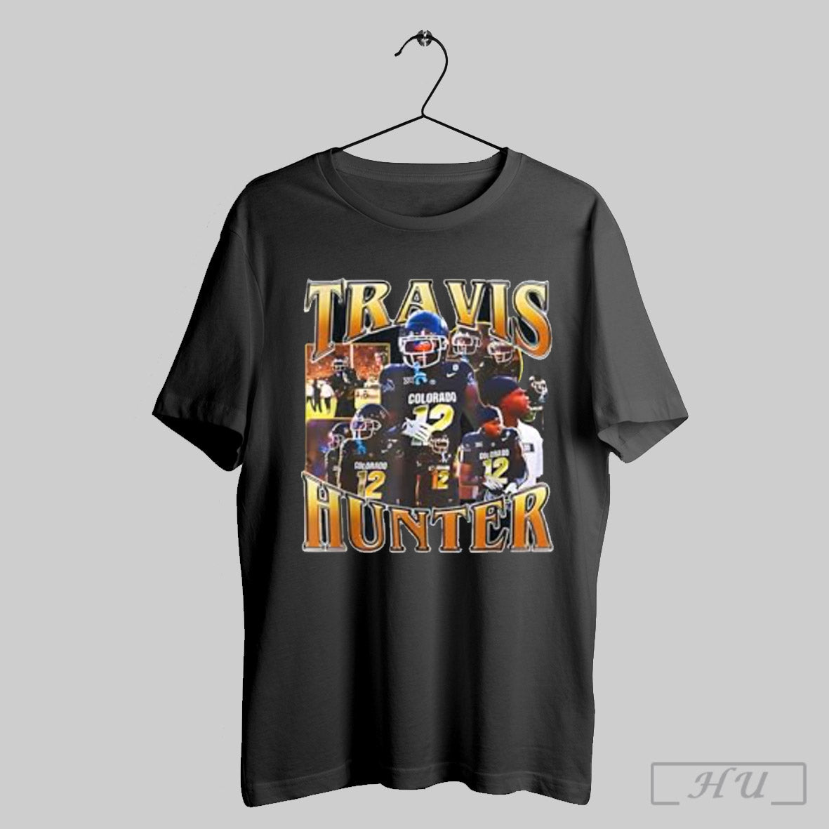 Travis Hunter Design 90s Graphic Funny T Shirt