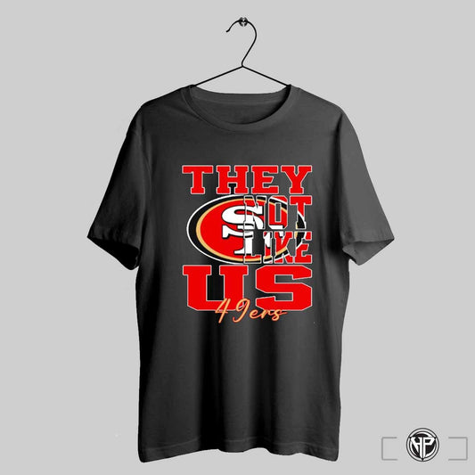 They Not Like Us San Francisco 49ers Football 2024 Logo Shirt Trending Sweatshirt