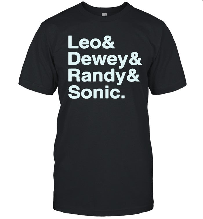 Ben Schwartz Leo Dewey Randy Sonic T-Shirt