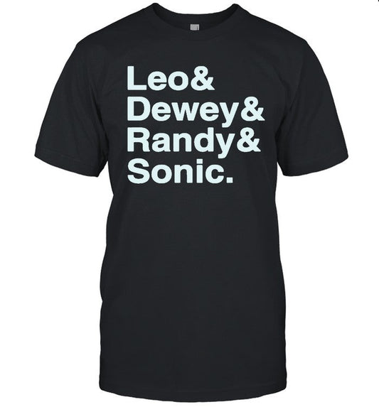 Ben Schwartz Leo Dewey Randy Sonic T-Shirt