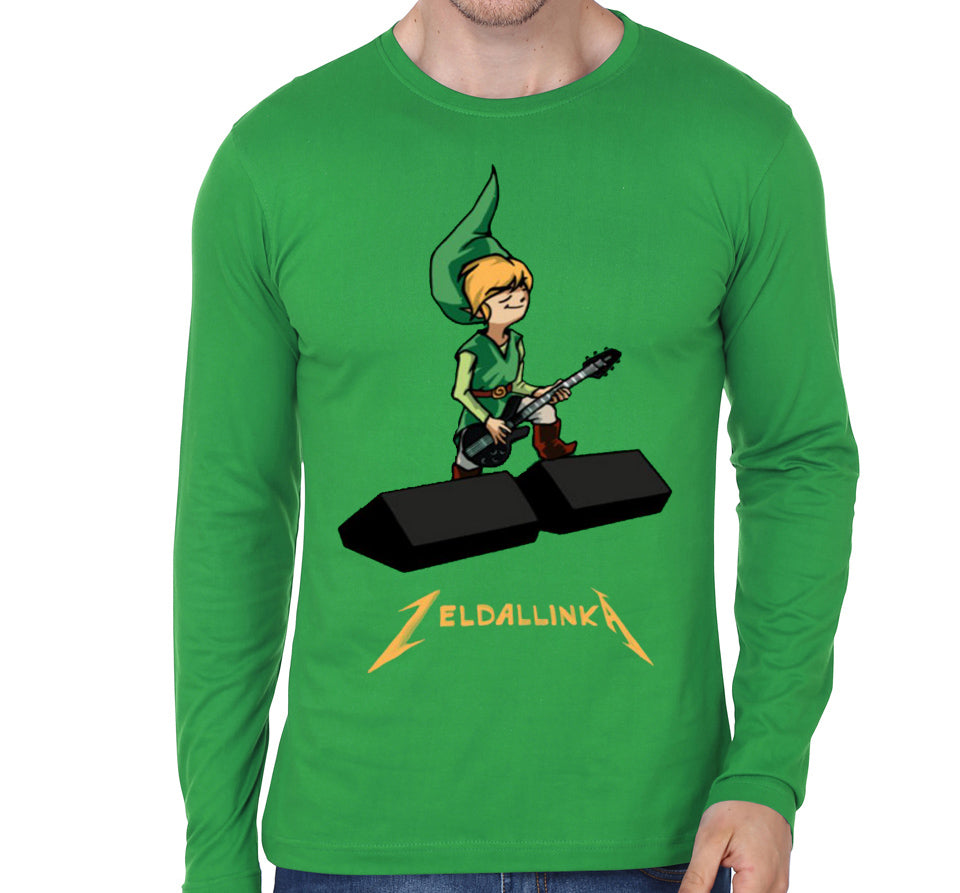 Edalink Green Full Sleeve Tee