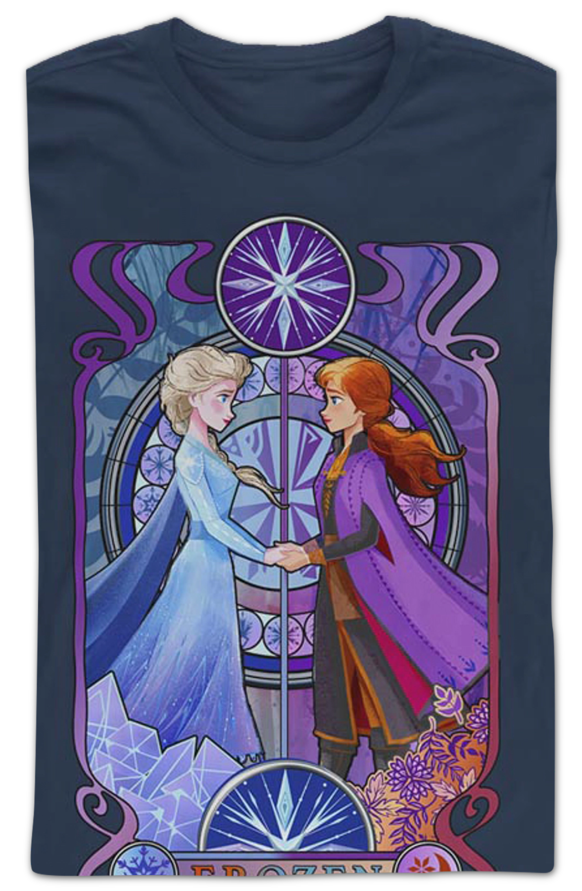 Elsa And Anna Frozen Long Sleeve Shirt