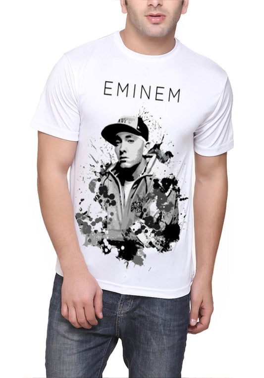 Eminem Art White T-Shirt
