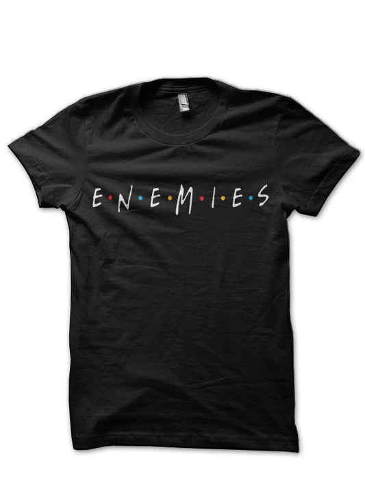 Enemies â€“ Friends Black T-Shirt