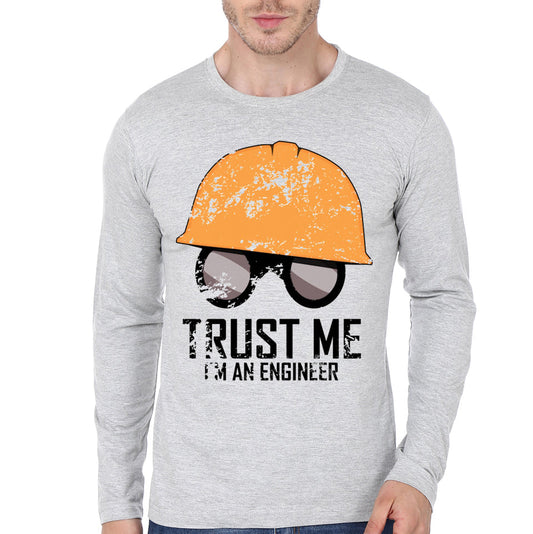 Engineer Grey Full Sleeve Tee