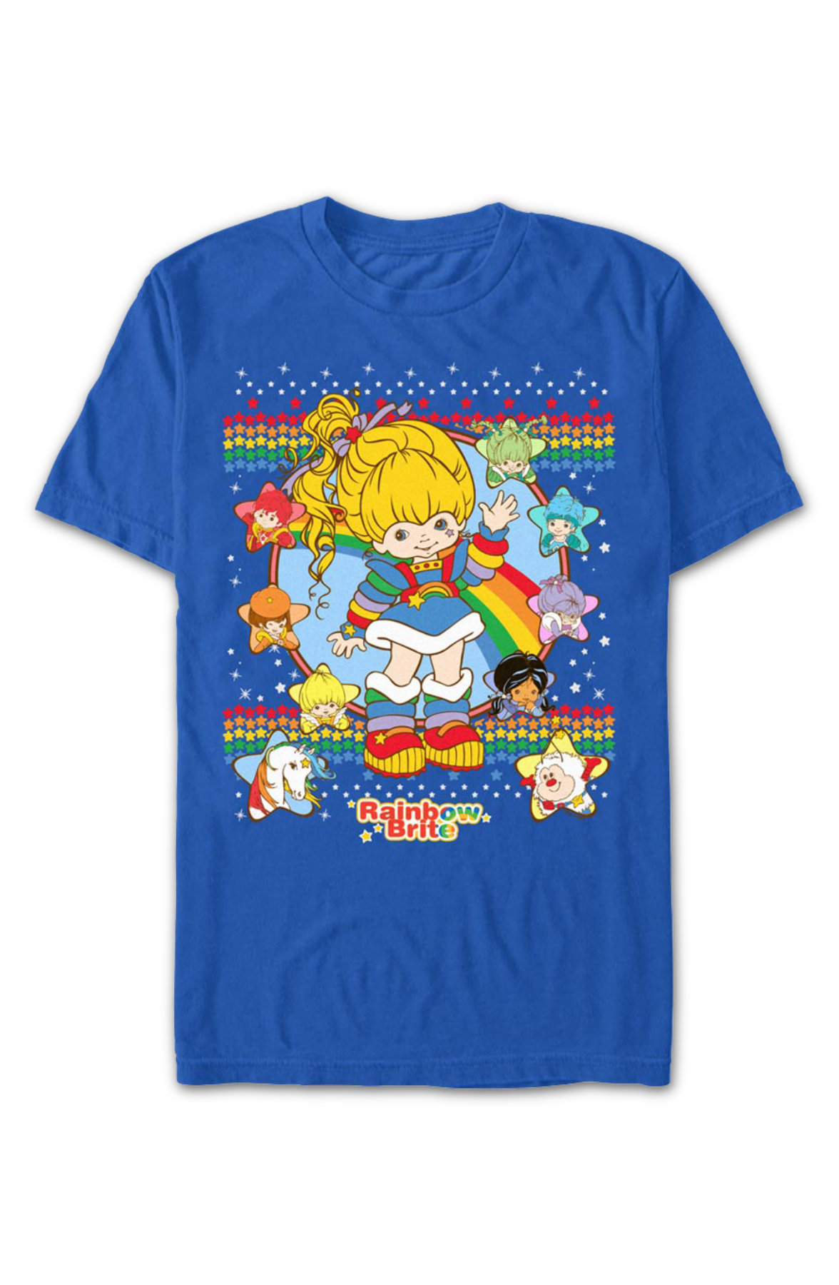 Faux Ugly Sweater Rainbow Brite T-Shirt
