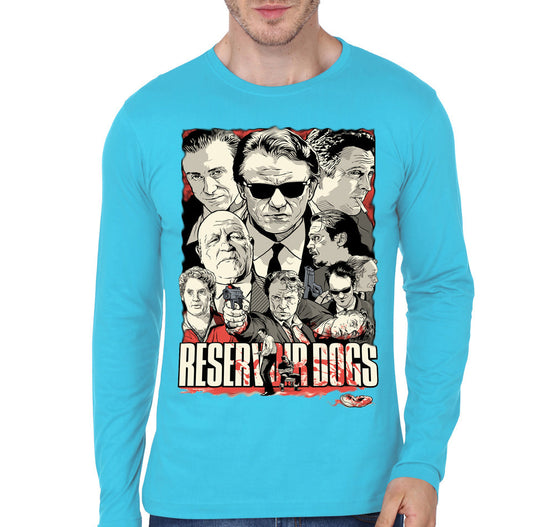 Fight Club Light Blue Full Sleeve Tee