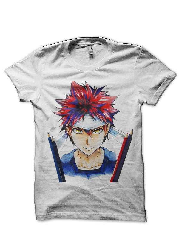 Food Wars White T-Shirt