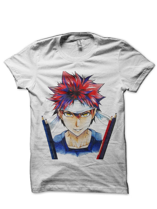 Food Wars White T-Shirt