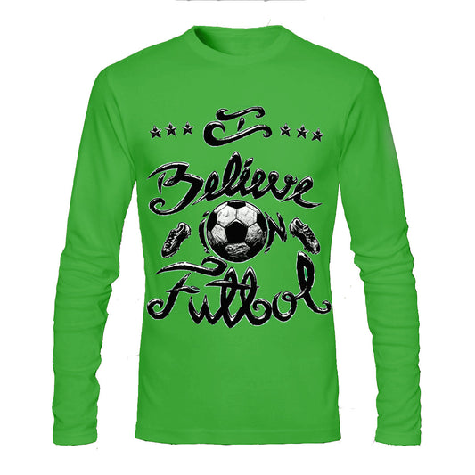 Football Green Full Sleeve Tee