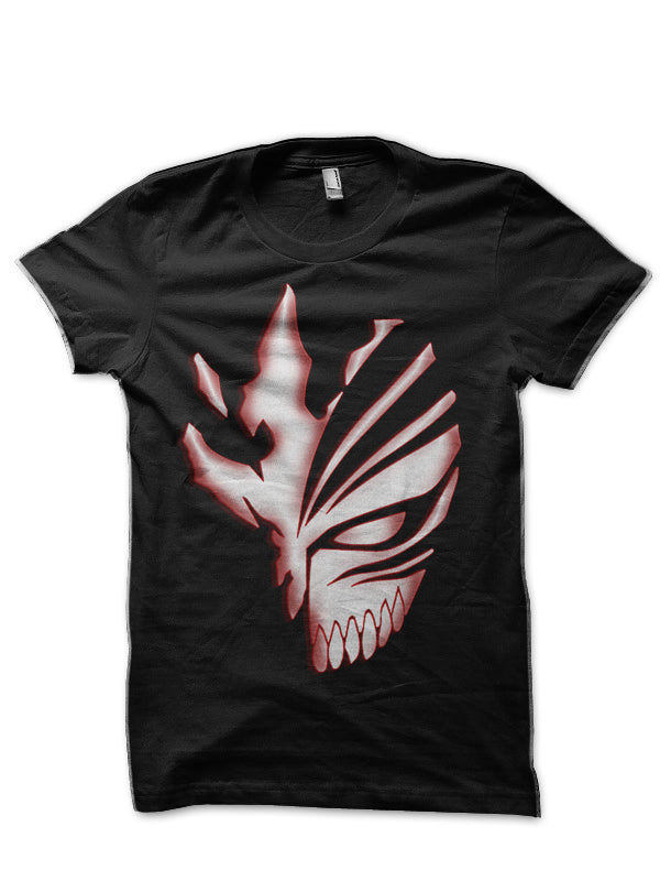 Bleach Ichigo Kurosaki Hollow Mask Black T-Shirt
