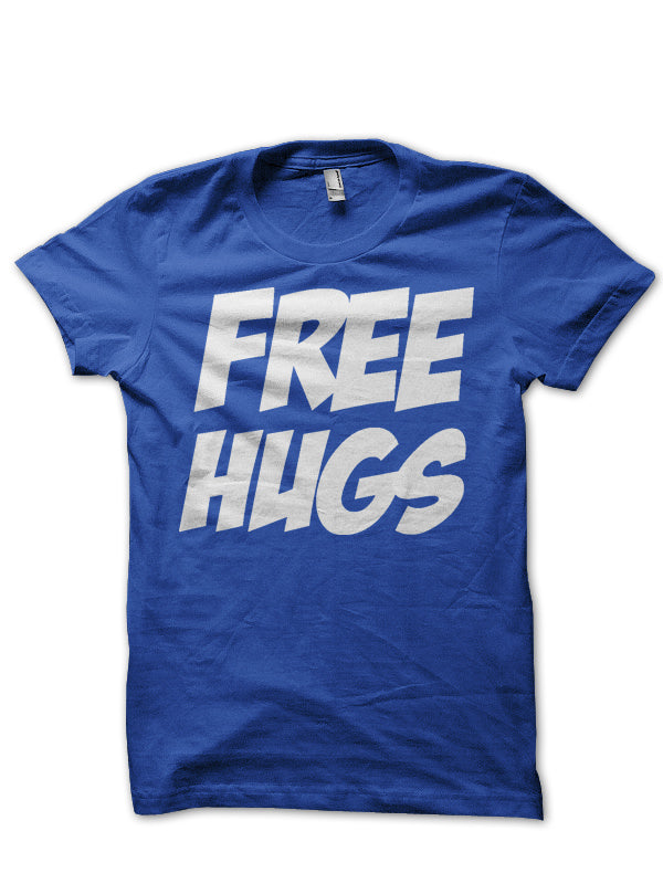 Free Hugs Blue Tee