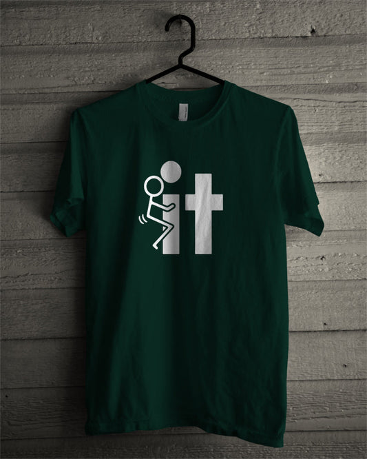 Fuck It Olive Green Tee (Black & Dark Blue Available)