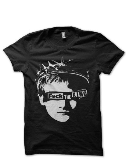 Fuck The King Black T-Shirt