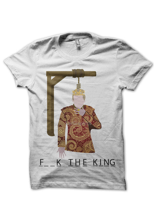 F_ _K The King White Tee