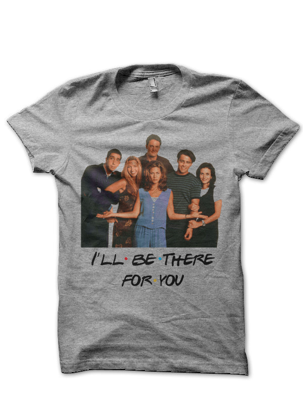 College Life As Told By The Cast Of â€˜Friendsâ€™ Grey T-Shirt