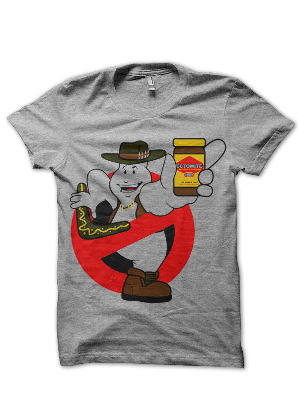 Ghost Buster Grey Tee Style002