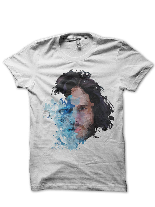 Game Of Throne White Tee Style002