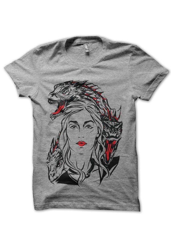 Game Of Throne Grey Tee Style001