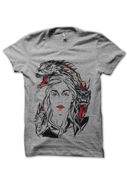 Game Of Throne Grey Tee Style001