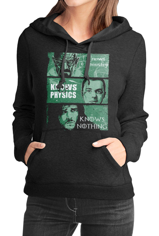 Game Of Bad Theory Girls Black Hoodie