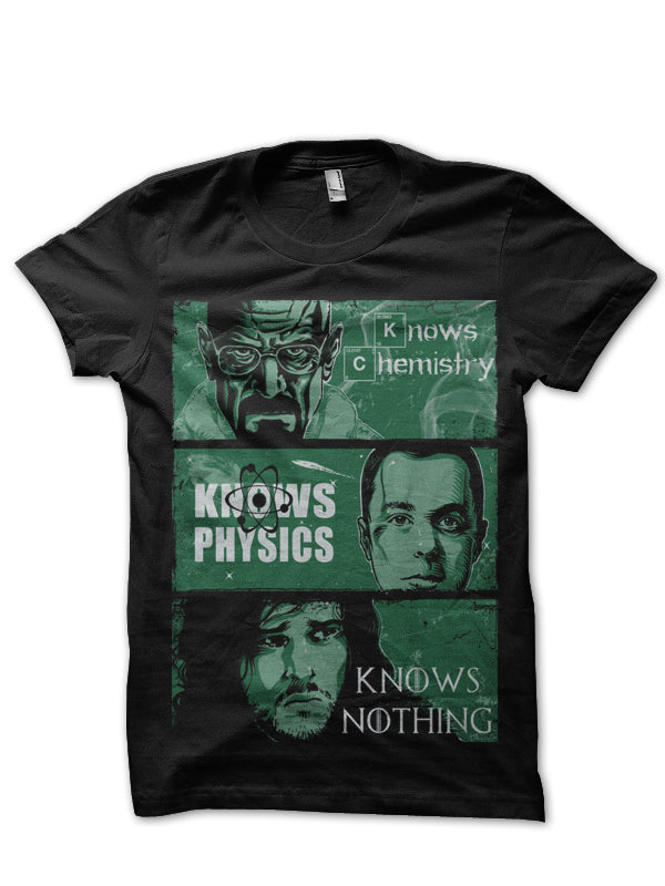 Game of Bad Theory Black Tee