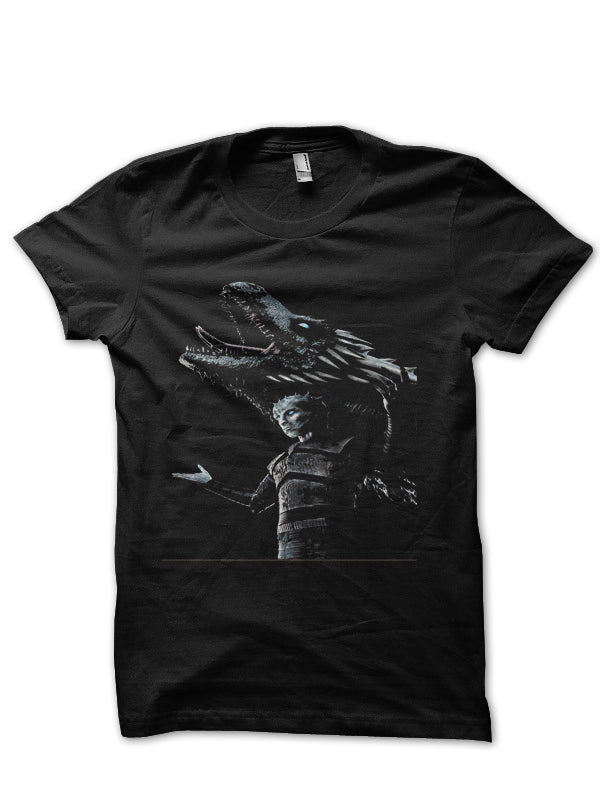 Game Of Thrones Black Half Sleeve T-Shirt Style004