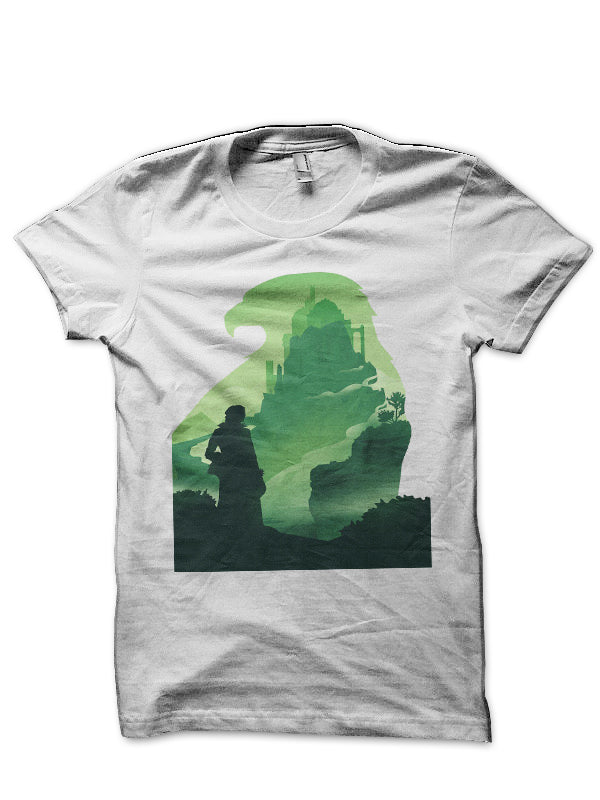 Game Of Thrones White Half Sleeve T-Shirt Style004