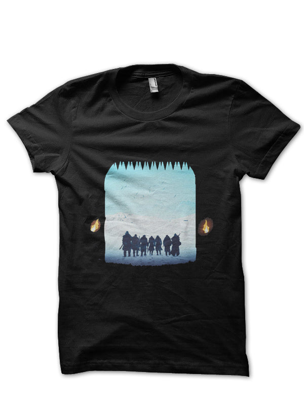 Game Of Thrones Black Half Sleeve T-Shirt Style005