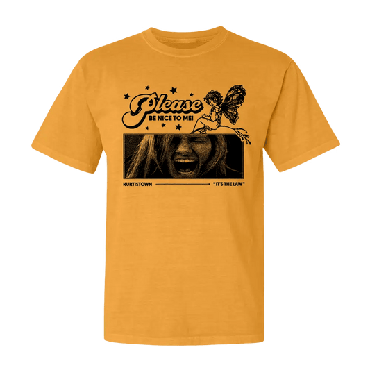 Kurtis Conner Merch Please Be Nice To Me Screaming Citrus T-Shirt Gifts For Fans