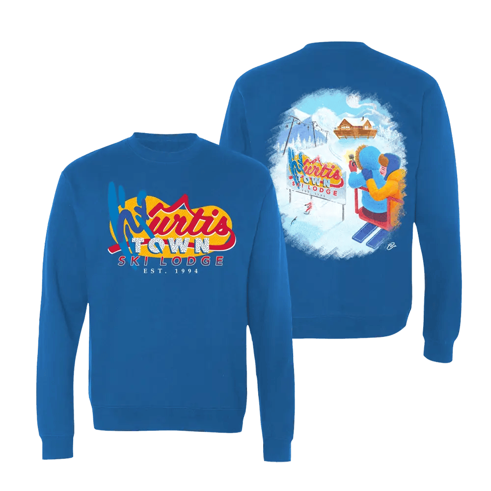 Kurtis Conner Merch Ski Lodge Royal Sweatshirt Gifts For Fans Unique Gift for Southern Men