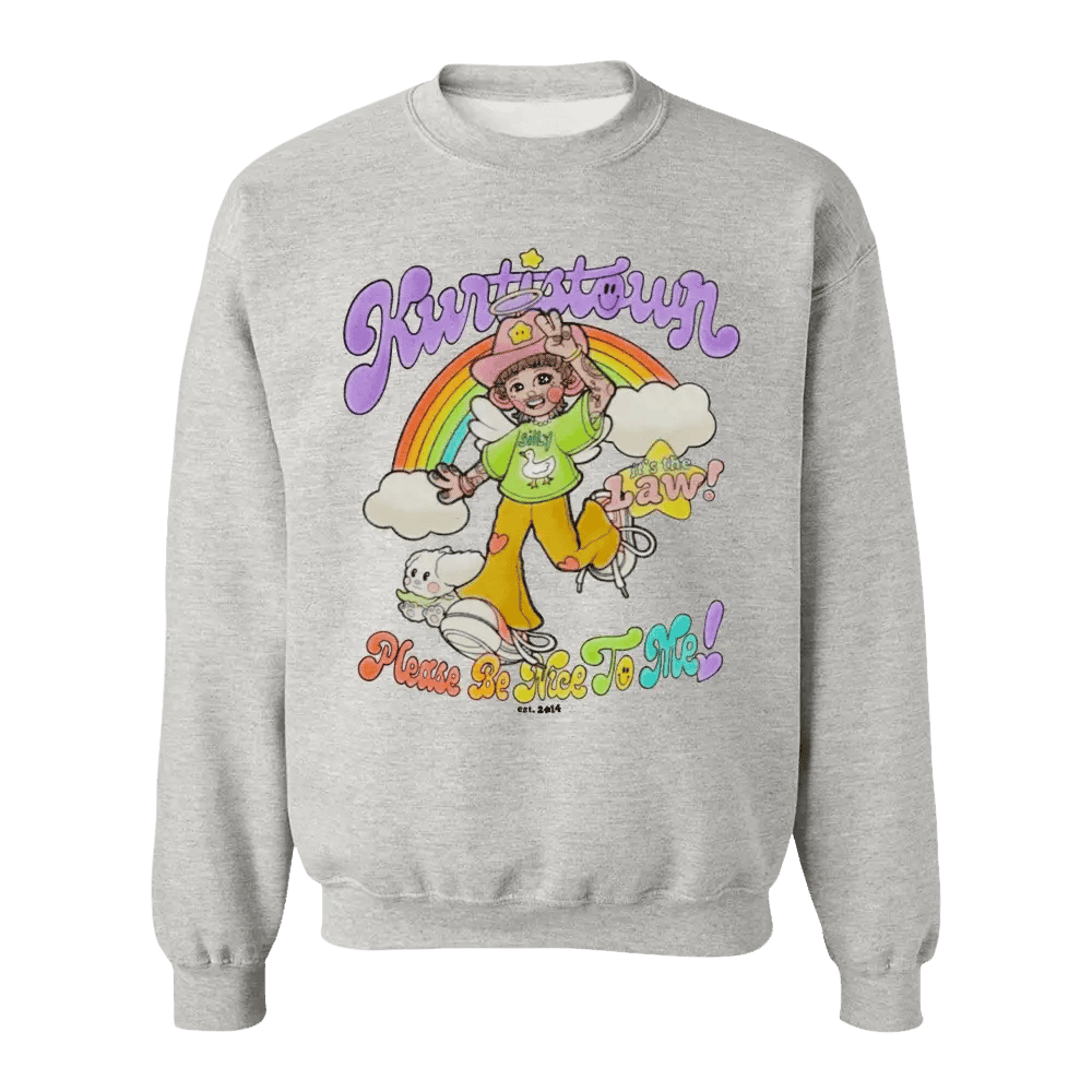 Kurtis Conner Merch Kurtistown Silly Grey Sweatshirt Gifts For Fans Birthday Gift for Her