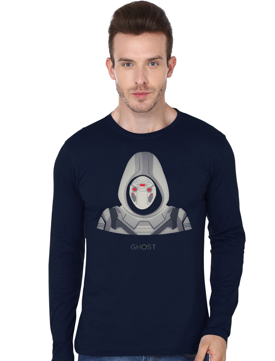 Ghost Full Sleeve T-Shirt Style002