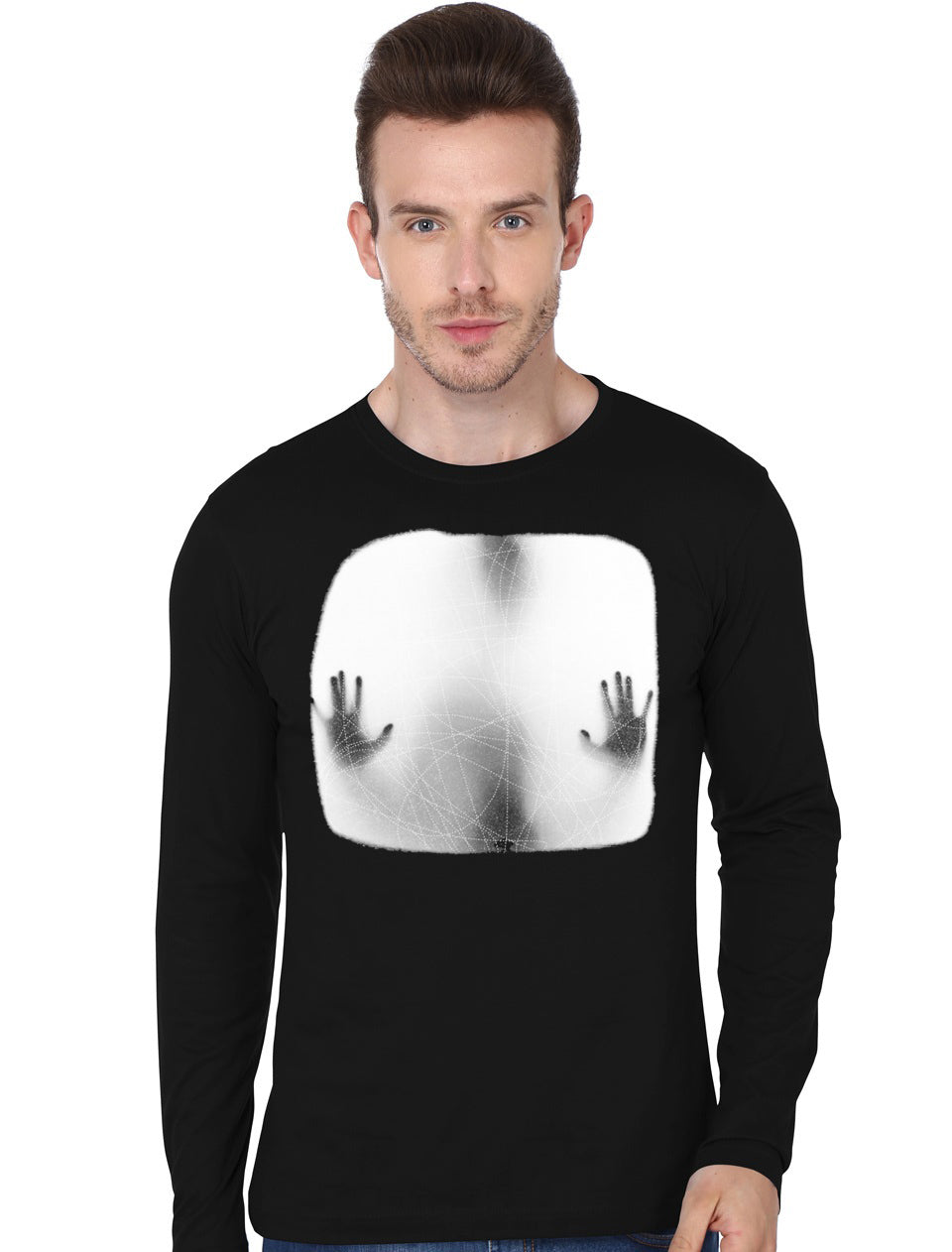 Ghost Full Sleeve T-Shirt Style005