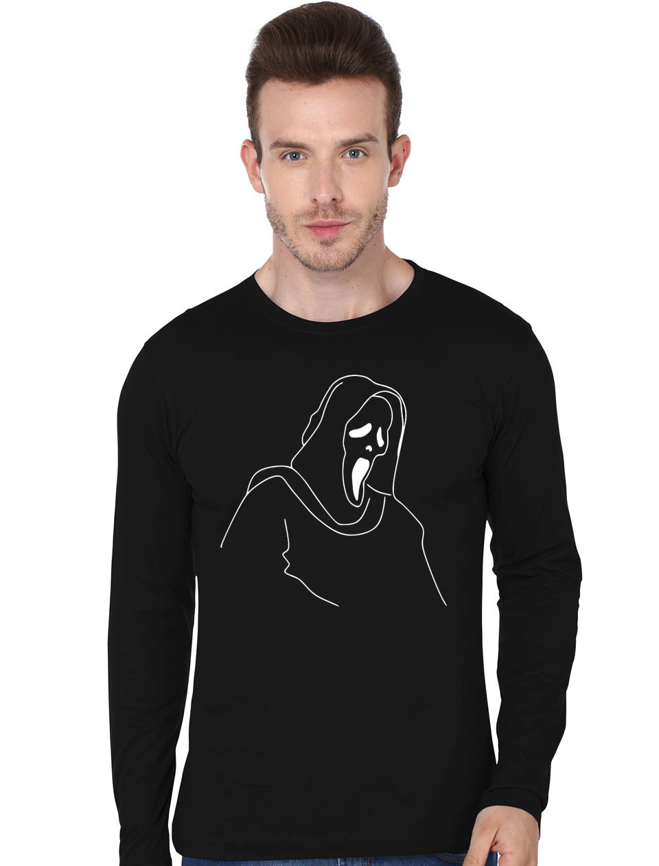 Ghost Full Sleeve T-Shirt Style003