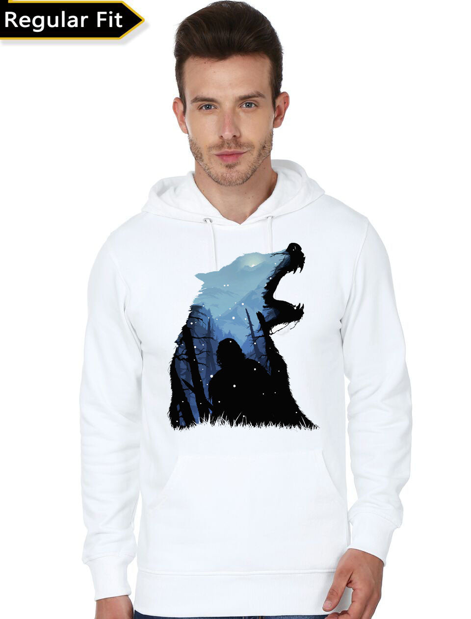Jon Snow Game of Thrones White Hoodie