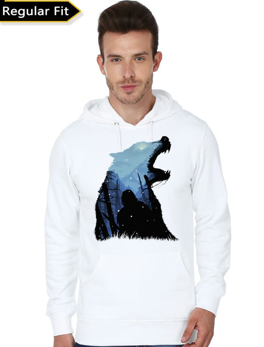 Jon Snow Game of Thrones White Hoodie