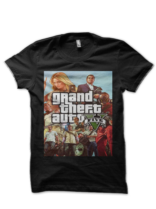Grand Theft Auto San Andreas T-Shirt Style001