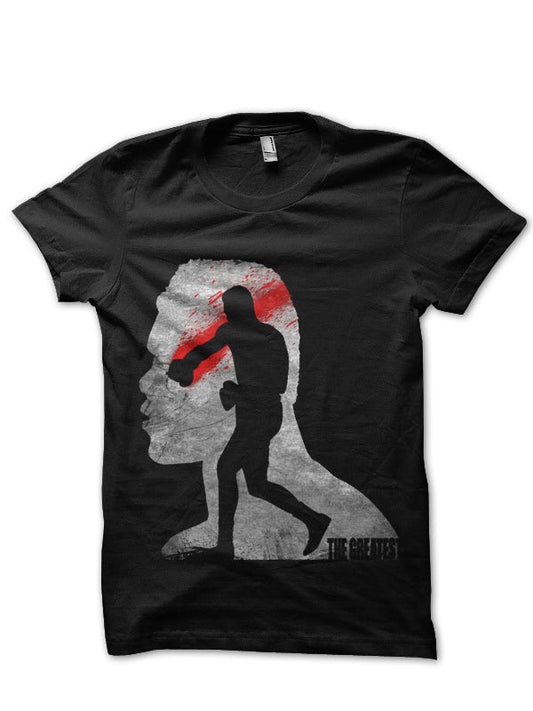 Muhammad Ali Black T-Shirt Style002
