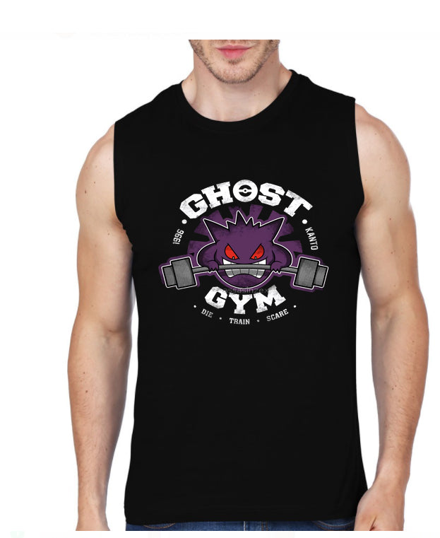 Ghost Gym Sleeveless T-Shirt Style006